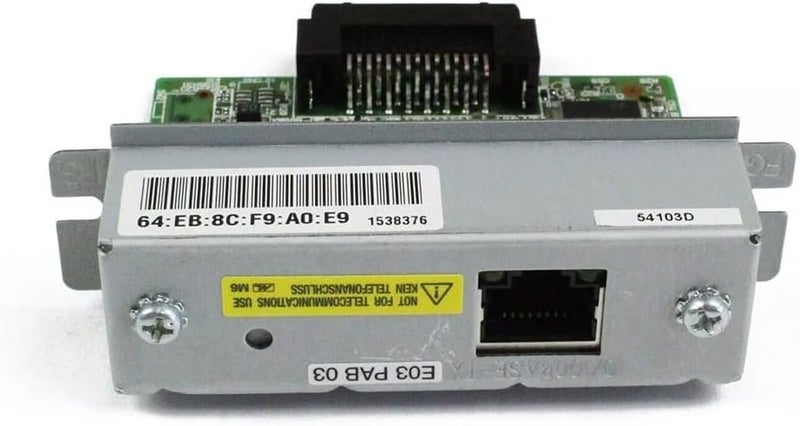 وحدة واجهة UB E03 Ethernet خادم الطباعة 100 ميغابت في الثانية إيثرنت سريعة لطابعات الإيصالات TM U220B TM T81 TM T82II - Image 2